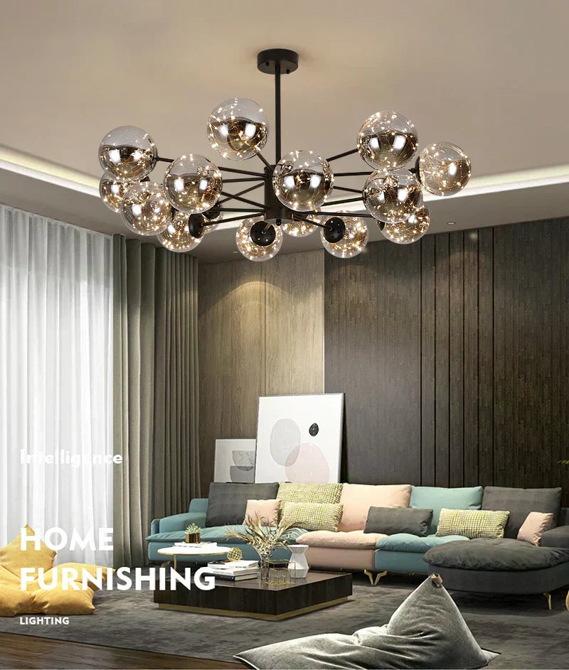 Elegant Sphere Chandelier for Luxurious Living Spaces