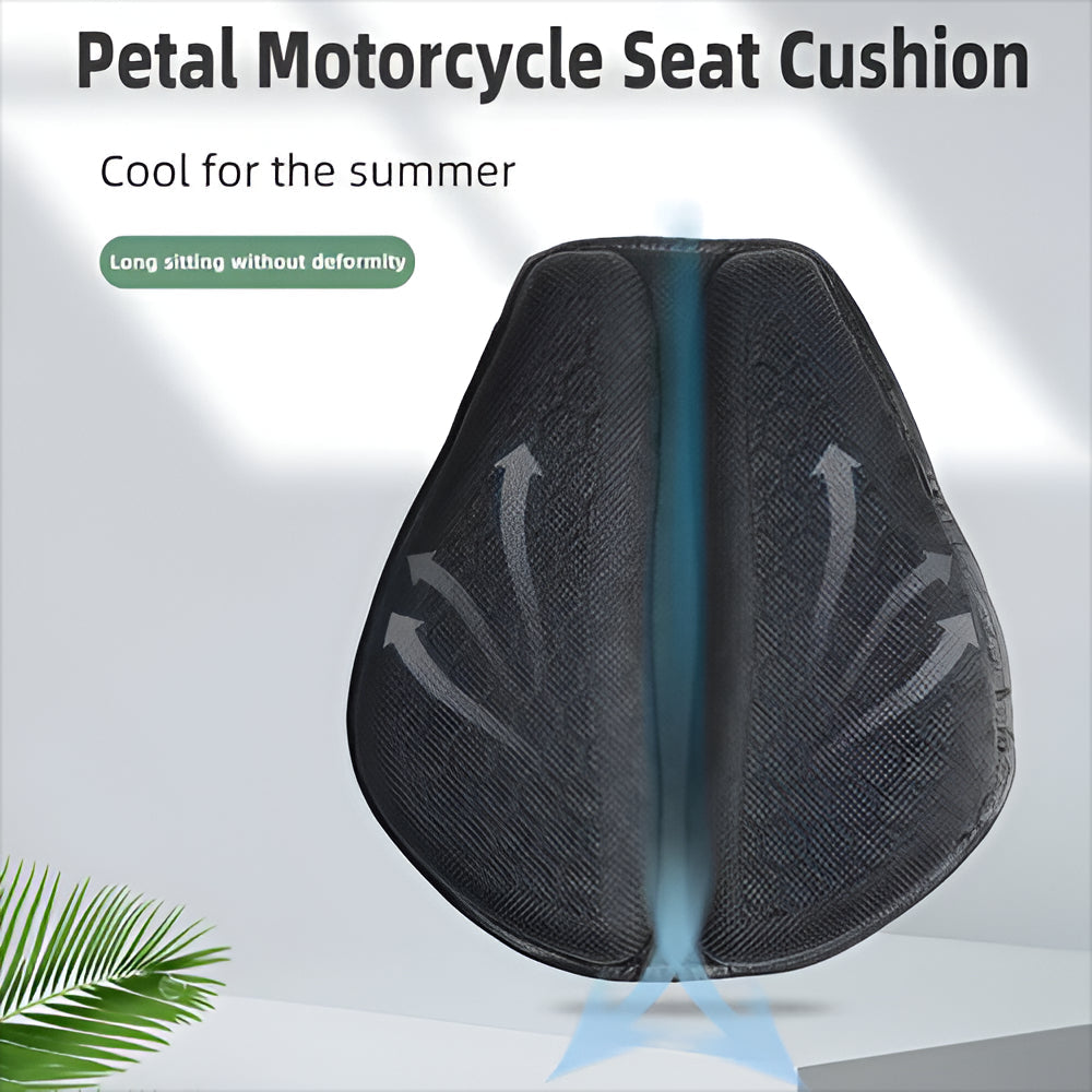 Comfort Gel Seat Cushion for Extended Motorcycle Journeys