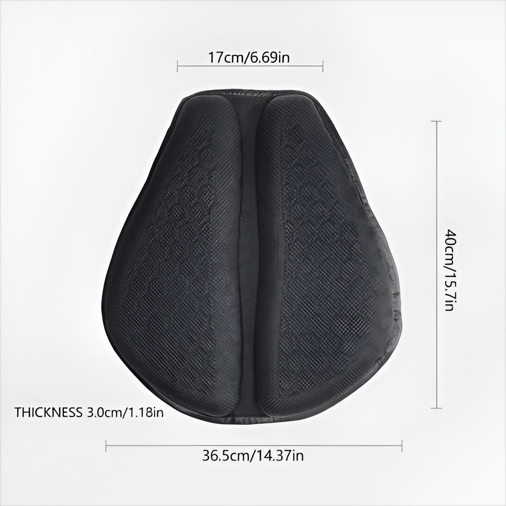 Comfort Gel Seat Cushion for Extended Motorcycle Journeys