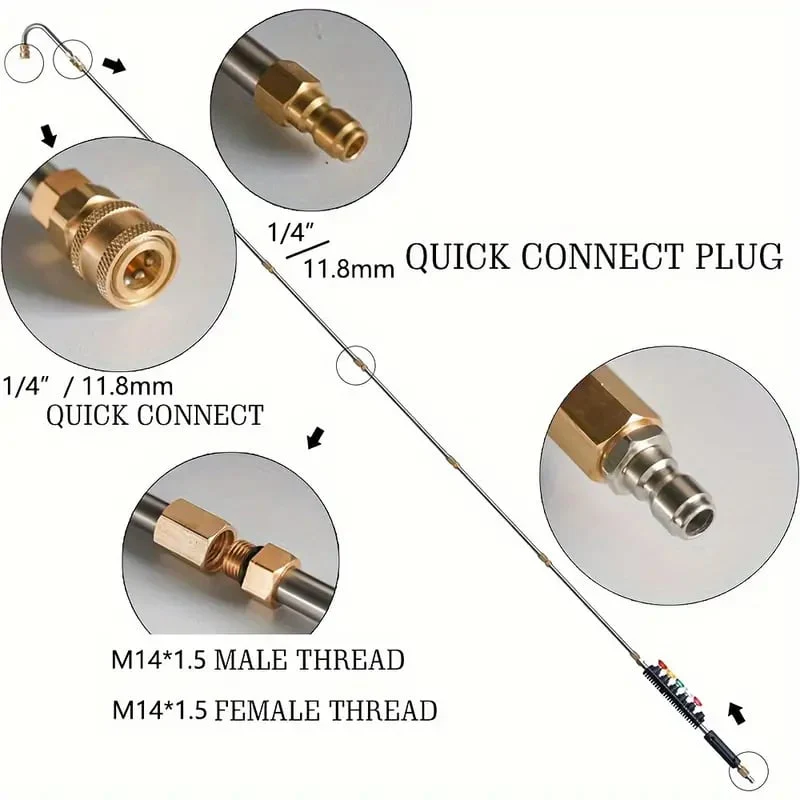 Elevate Your Cleaning with the 4000 PSI Adjustable Pressure Wand