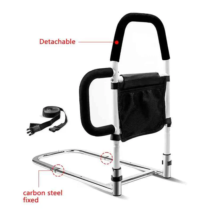 Stability Support Handle for Seamless Bed Entry