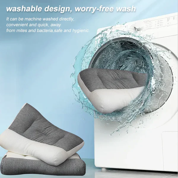 Ergonomic Neck Support Pillow for Restful Sleep