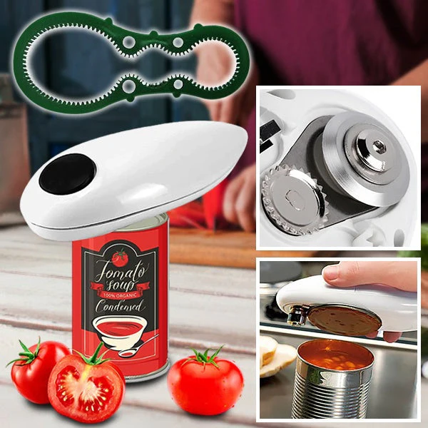 Smart One-Touch Can and Bottle Opener for Easy Kitchen Use