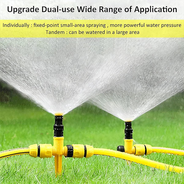 All-Around Garden Sprinkler with Customizable Spray Settings