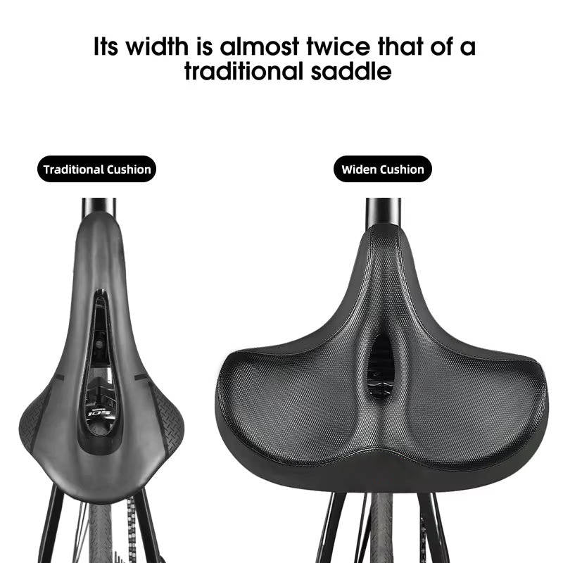 Ergonomic Bike Seat with Cooling Comfort for Extended Rides