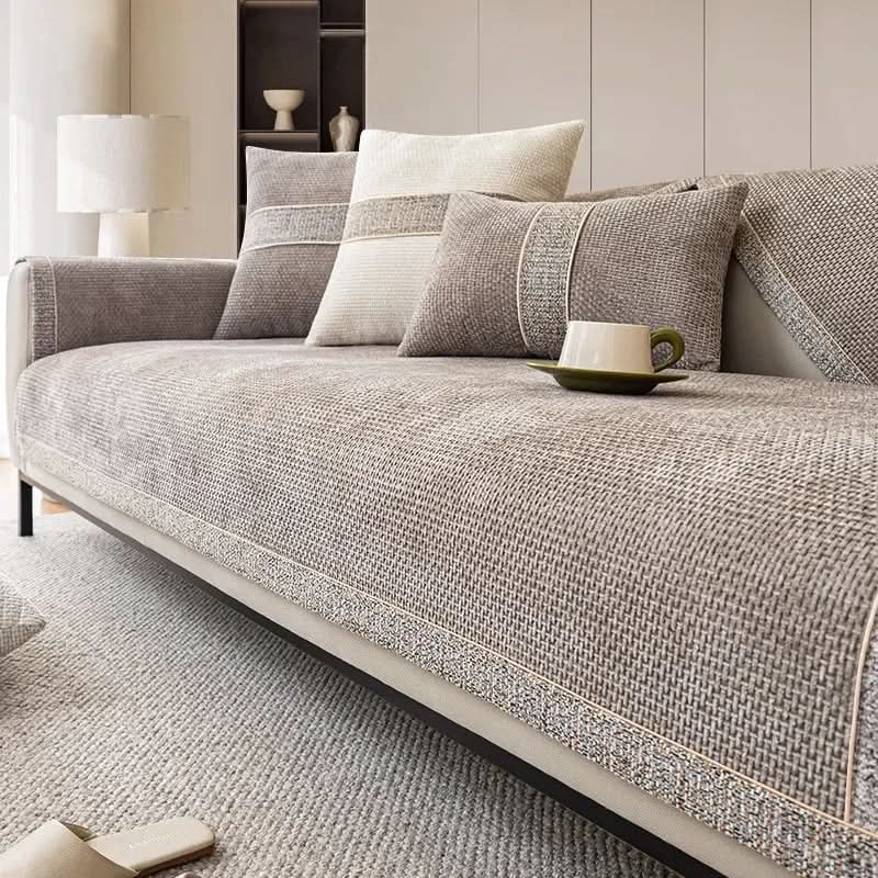 ElegantShield Non-Slip Sofa Protector for Modern Living Spaces