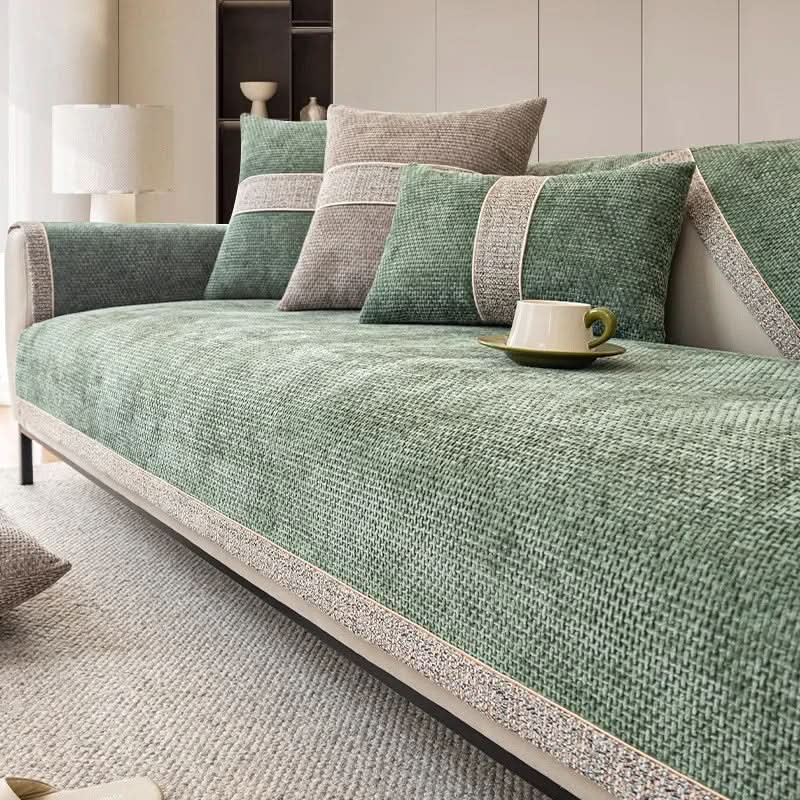 ElegantShield Non-Slip Sofa Protector for Modern Living Spaces