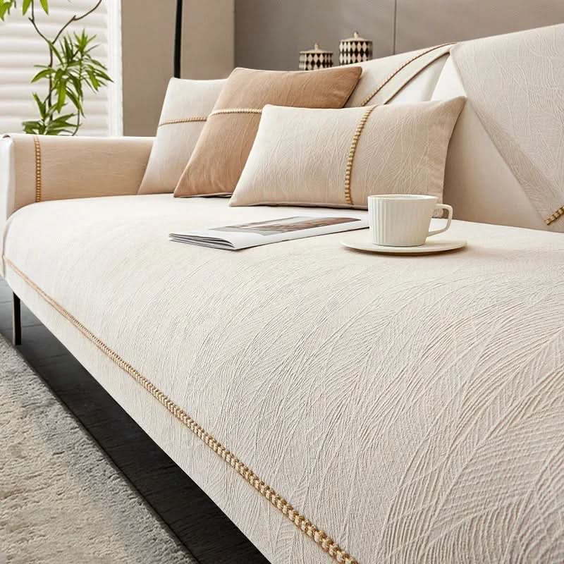 ElegantShield Non-Slip Sofa Protector for Modern Living Spaces
