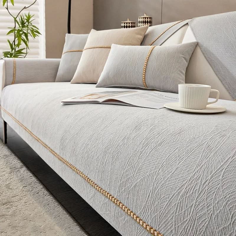 ElegantShield Non-Slip Sofa Protector for Modern Living Spaces