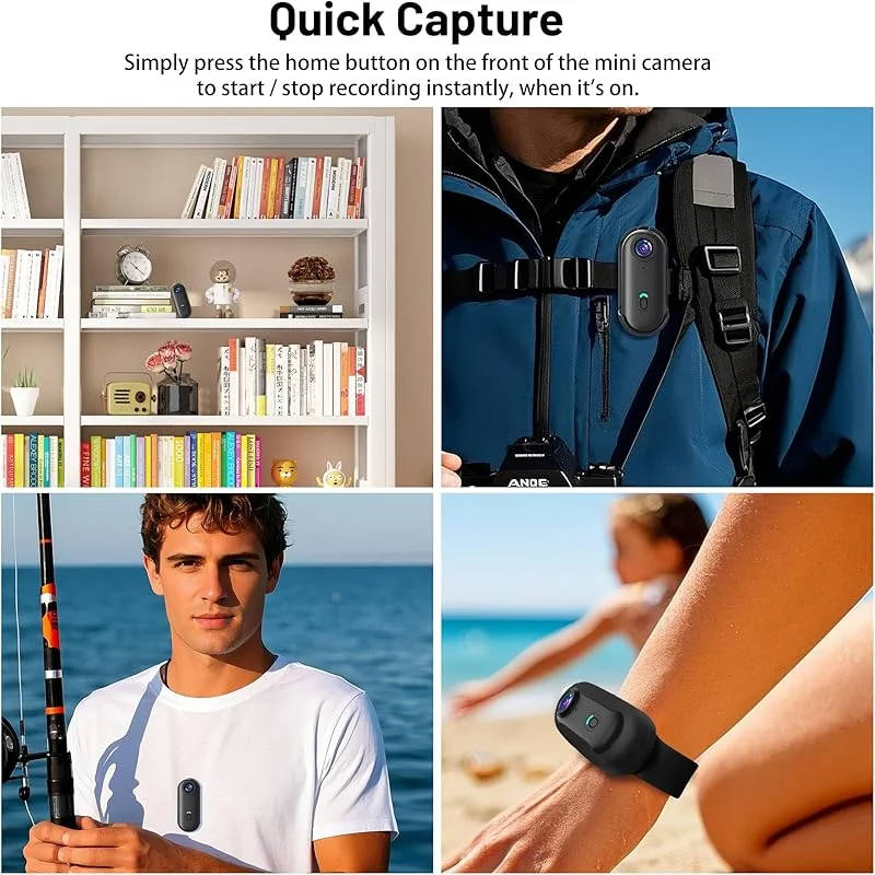 4K Action Camera with 360-Degree Capability