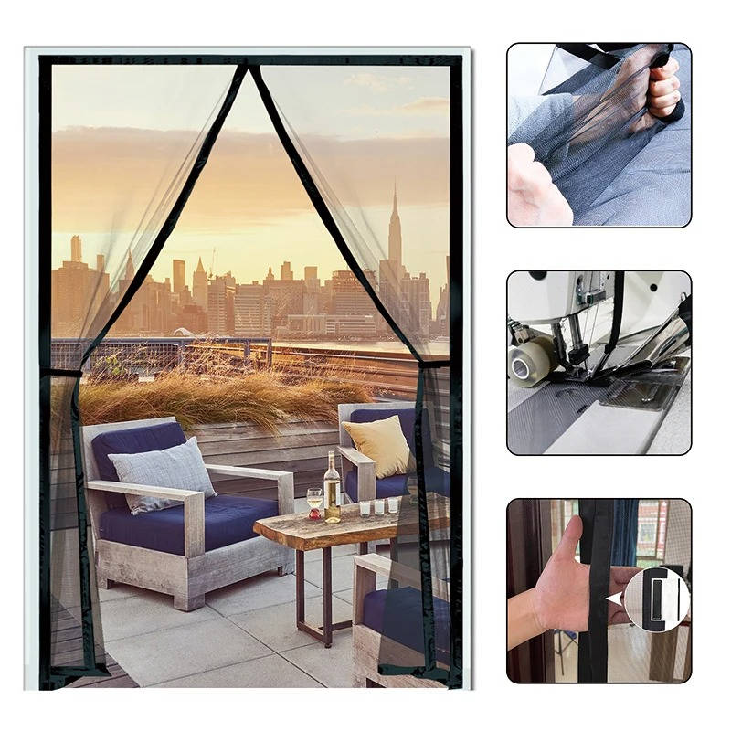 Custom Sized Magnetic Door Screen