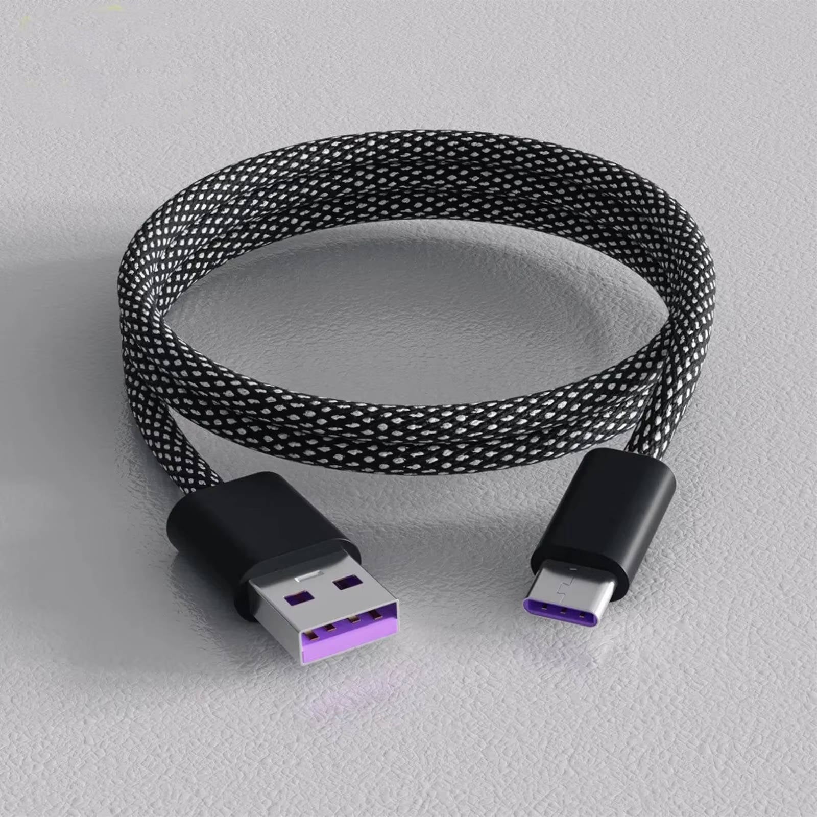 Super Fast Charging Anti-Tangle Magnetic Cable
