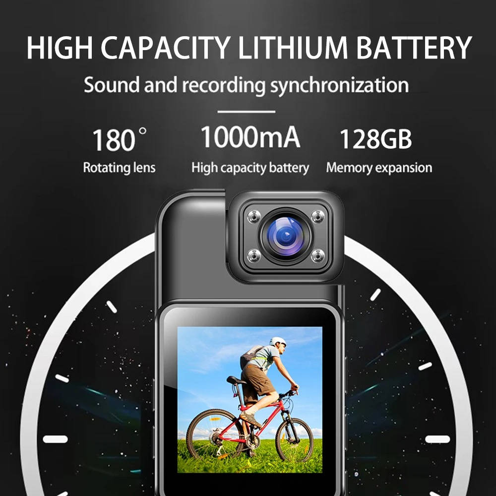 Capture Every Moment with the Compact 4K Body Camera