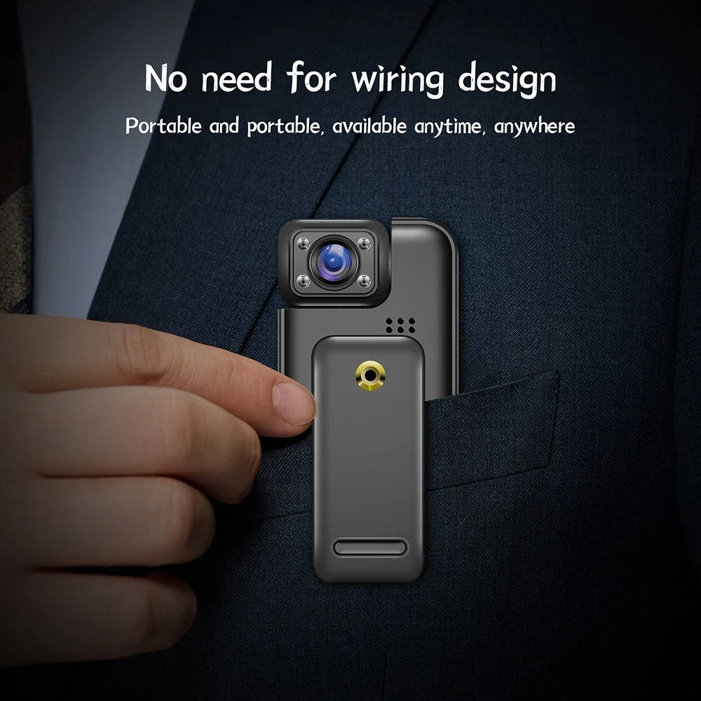 Capture Every Moment with the Compact 4K Body Camera