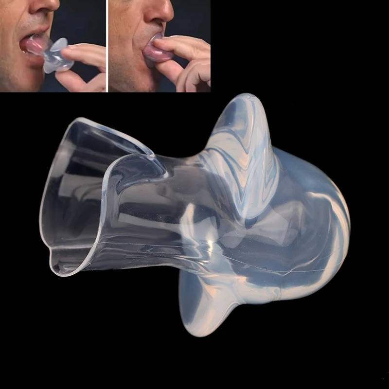 Non-Invasive Tongue Retainer for Snoring and Sleep Apnea Relief