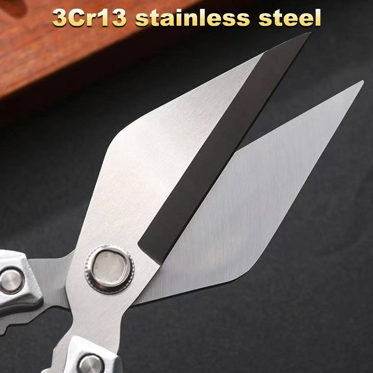 Multi-Purpose Kitchen Scissors for Food Preparation