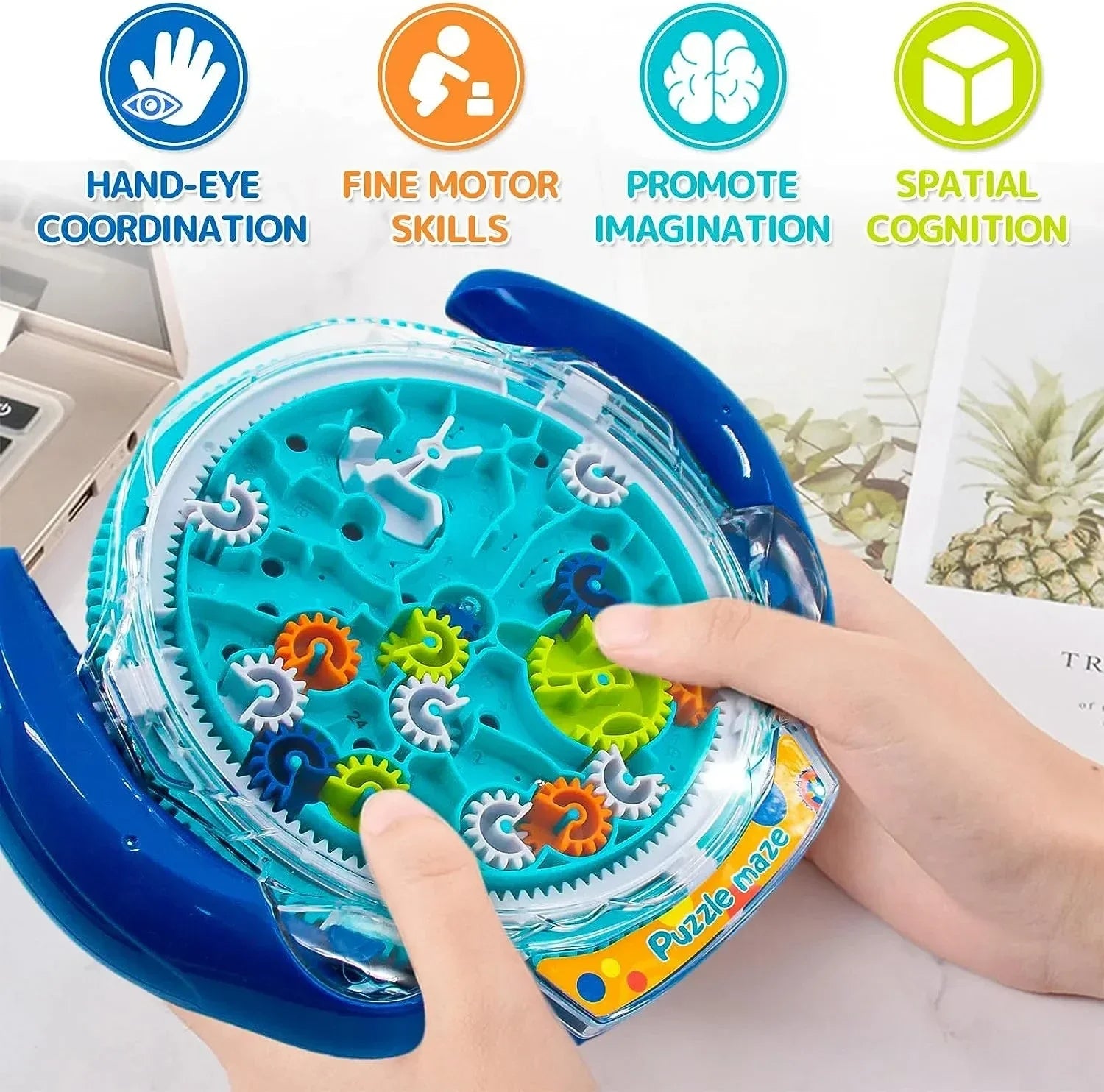 Educational 3D Maze Puzzle - Fun Learning Toy for Children
