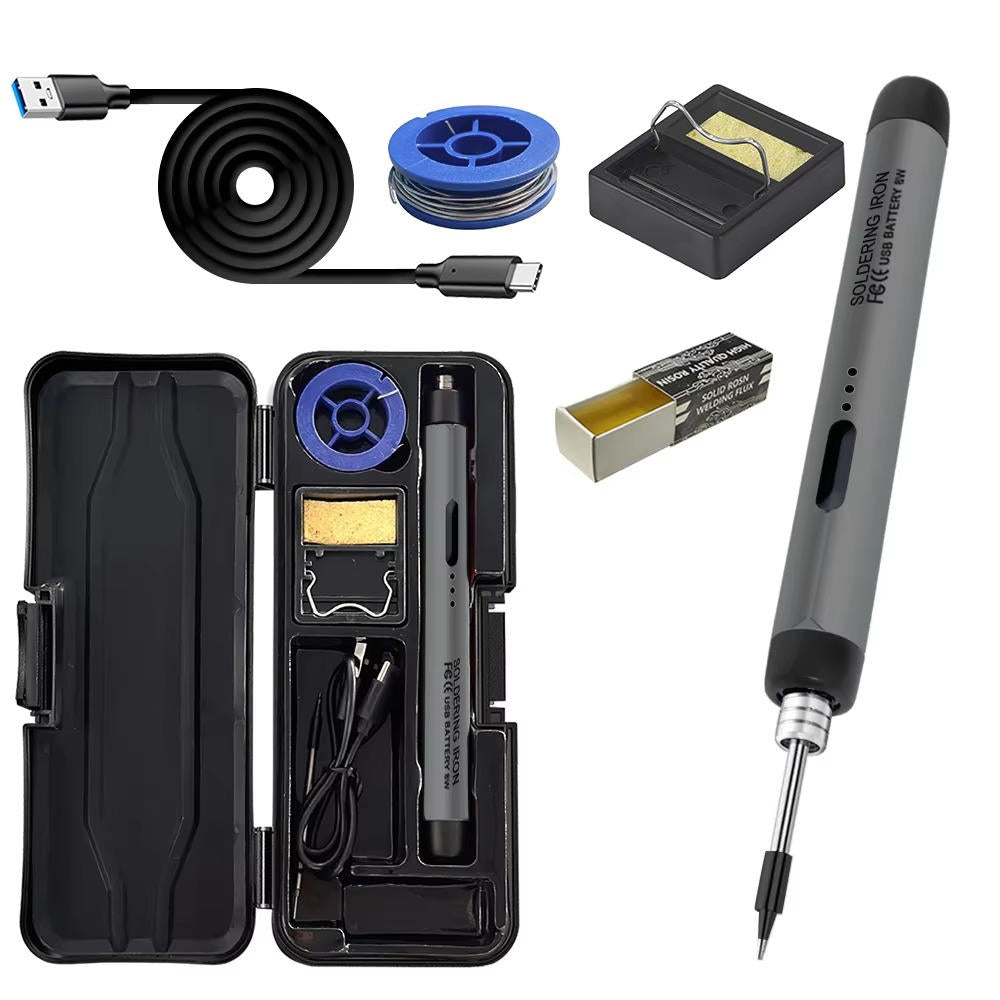 Electric Soldering Iron Kit with Digital Temperature Control
