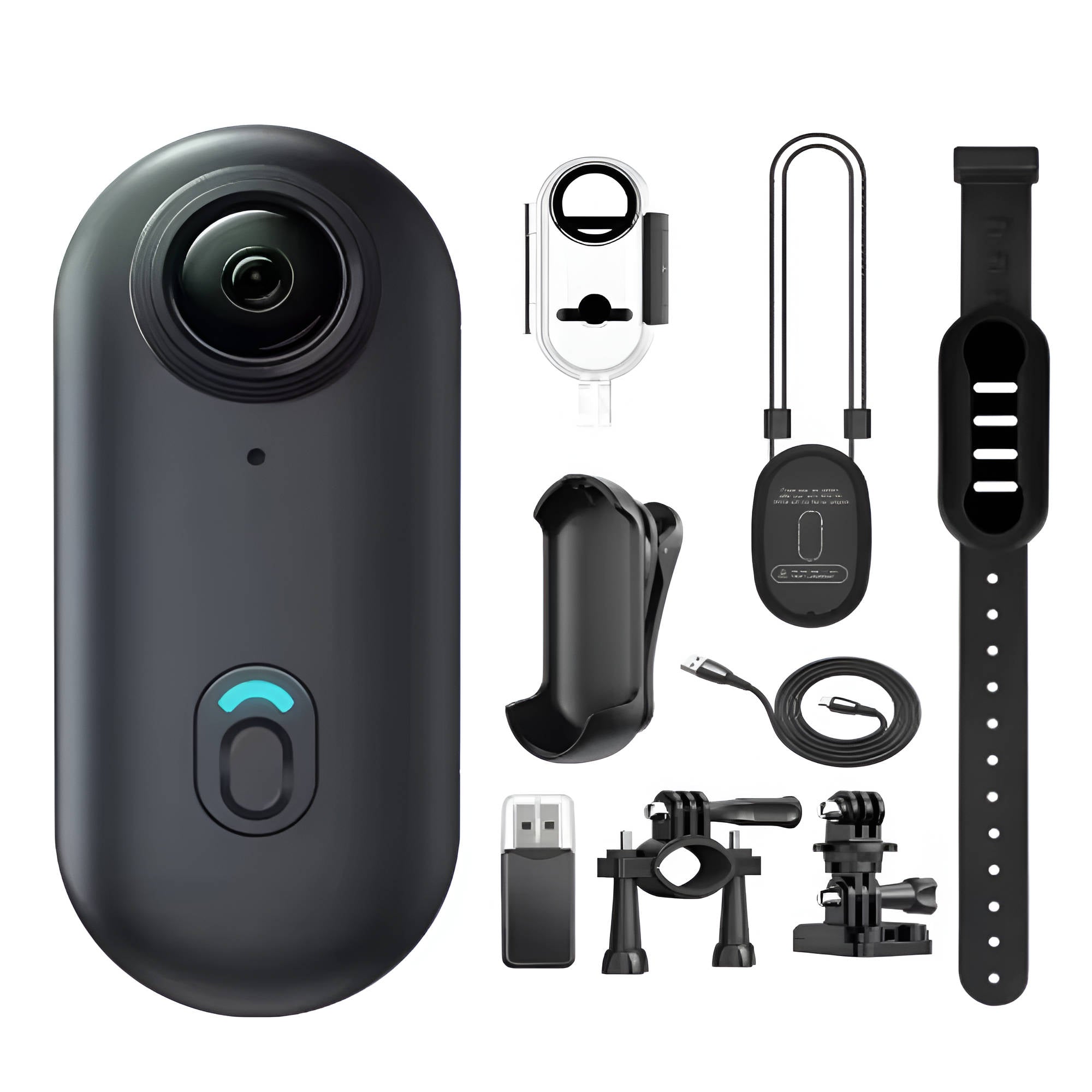 4K Action Camera with 360-Degree Capability