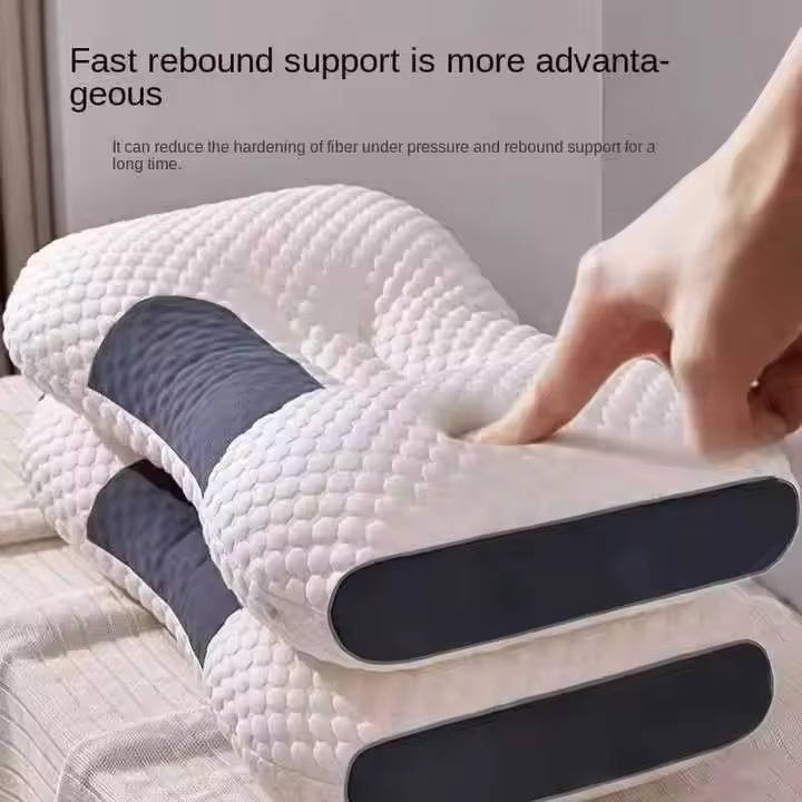 Comfort-First Neck Support Pillow Duo for Restful Sleep