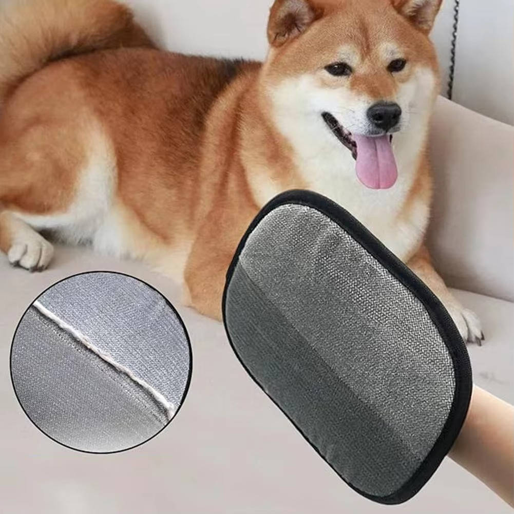 Dual Pet Hair Cleaning Glove Set