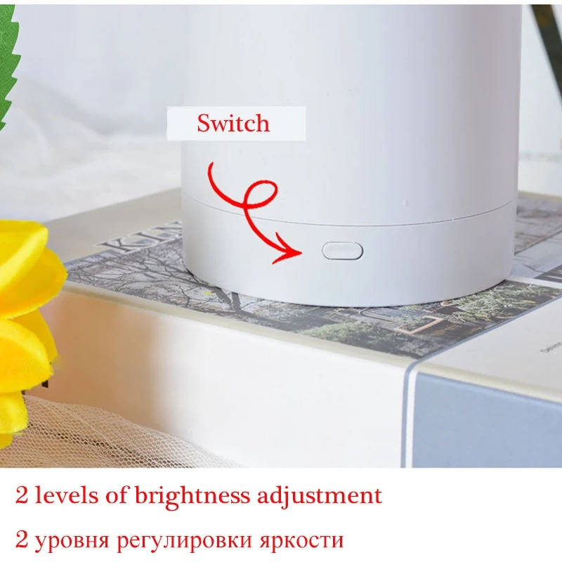 Table Lamp in Sunflower Design