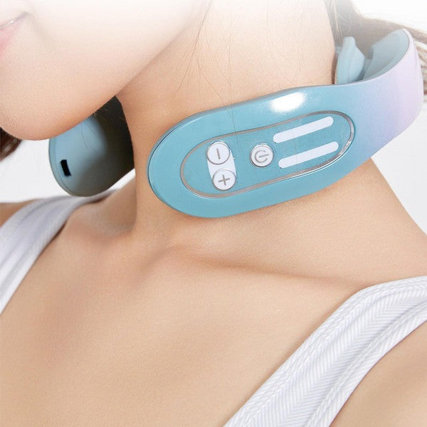 ReviveNeck Acupoint Massage and Lymphatic Relief Device