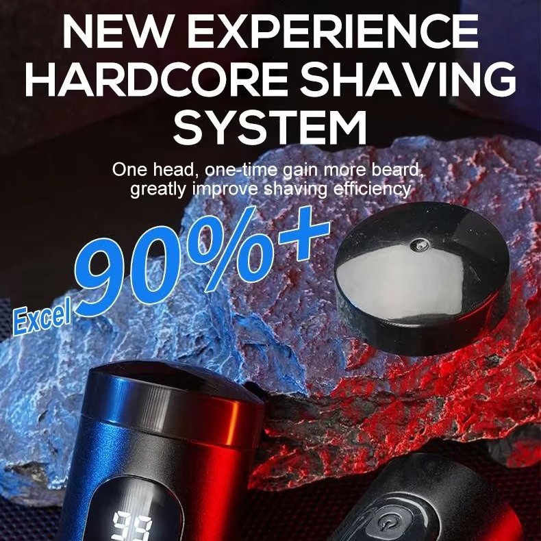 Compact Electric Razor for Travel