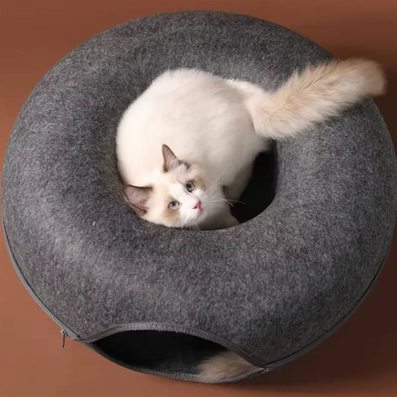 Cat Bed in Donut Shape