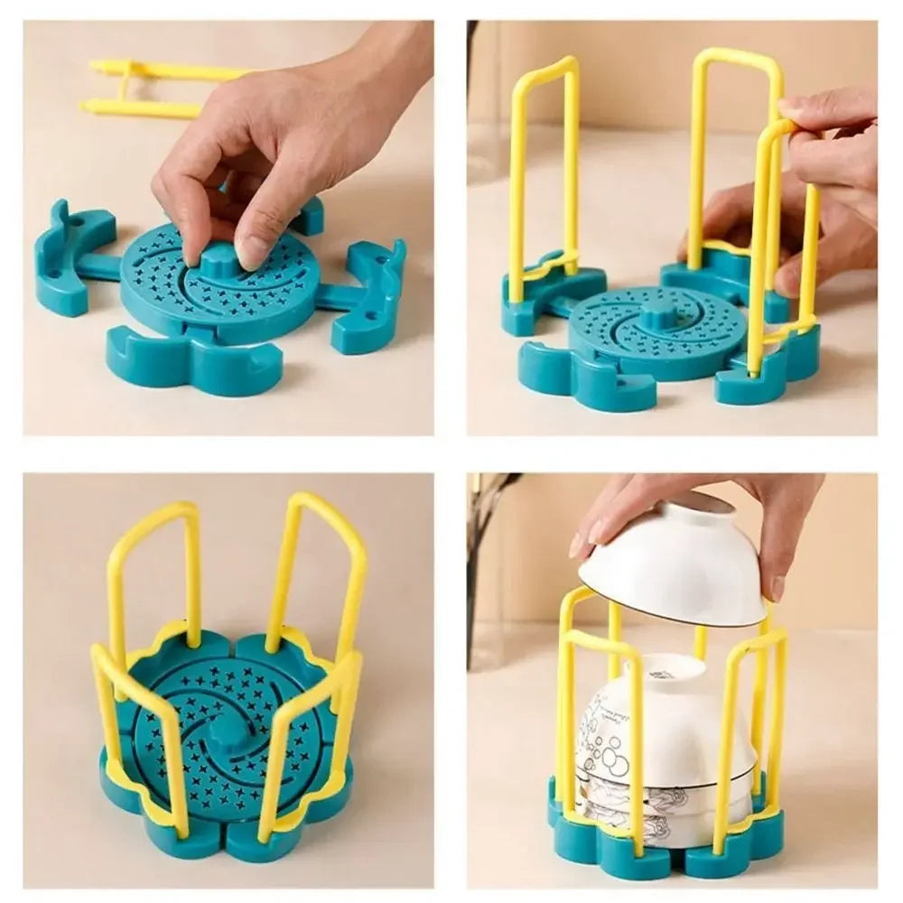 Expandable Kitchen Dish Drying Organizer