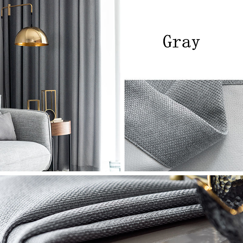 SereneShade Cotton Blackout Curtains for Ultimate Sleep