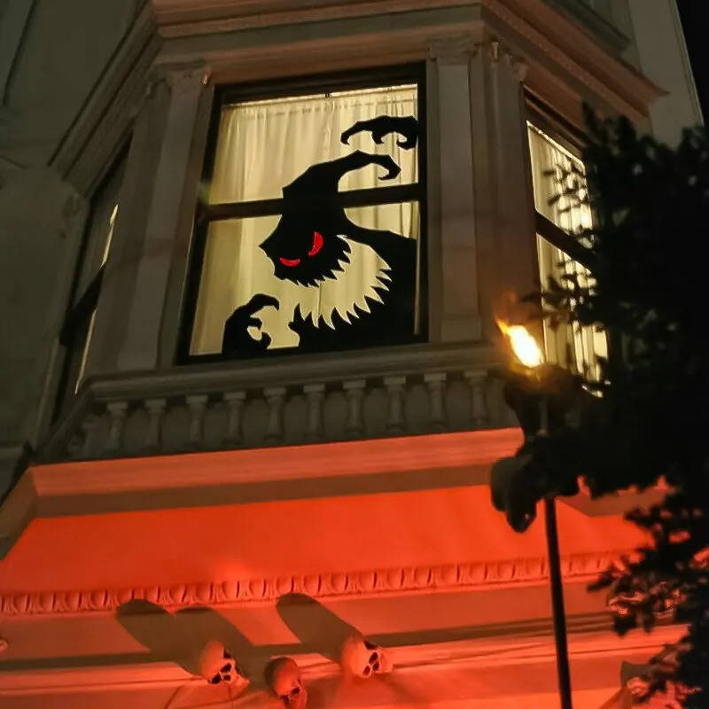 Spooky Decorations for Halloween Windows