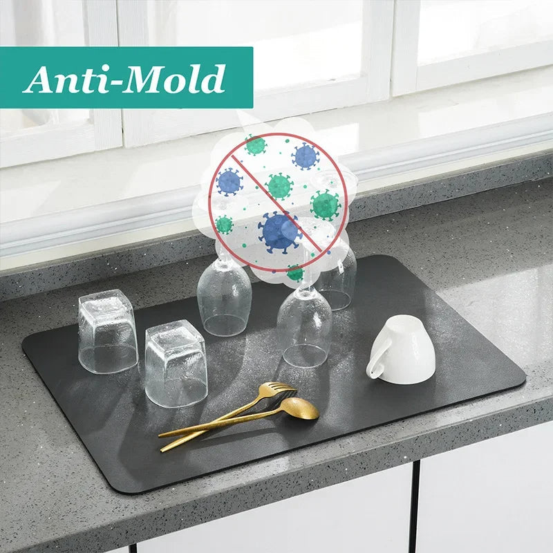 Ultra-Absorbent Kitchen Drying Mat (30x40cm)