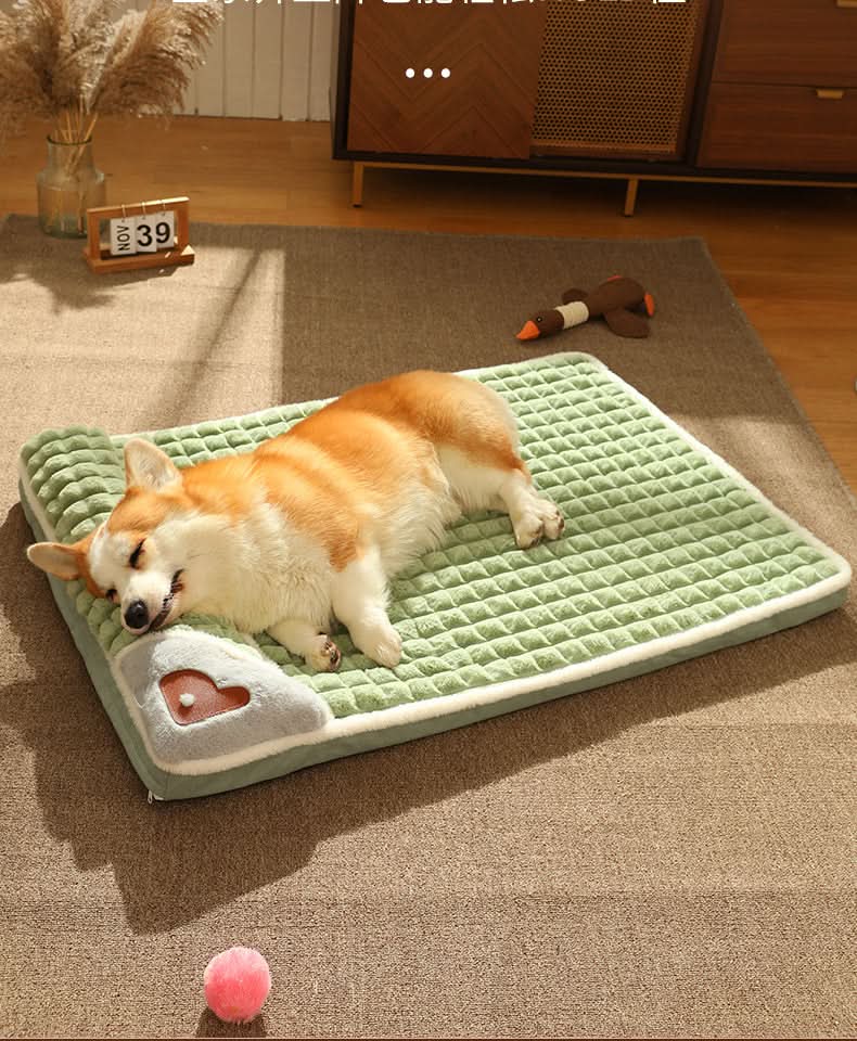 Plush Haven Bed for Small to Medium Dogs