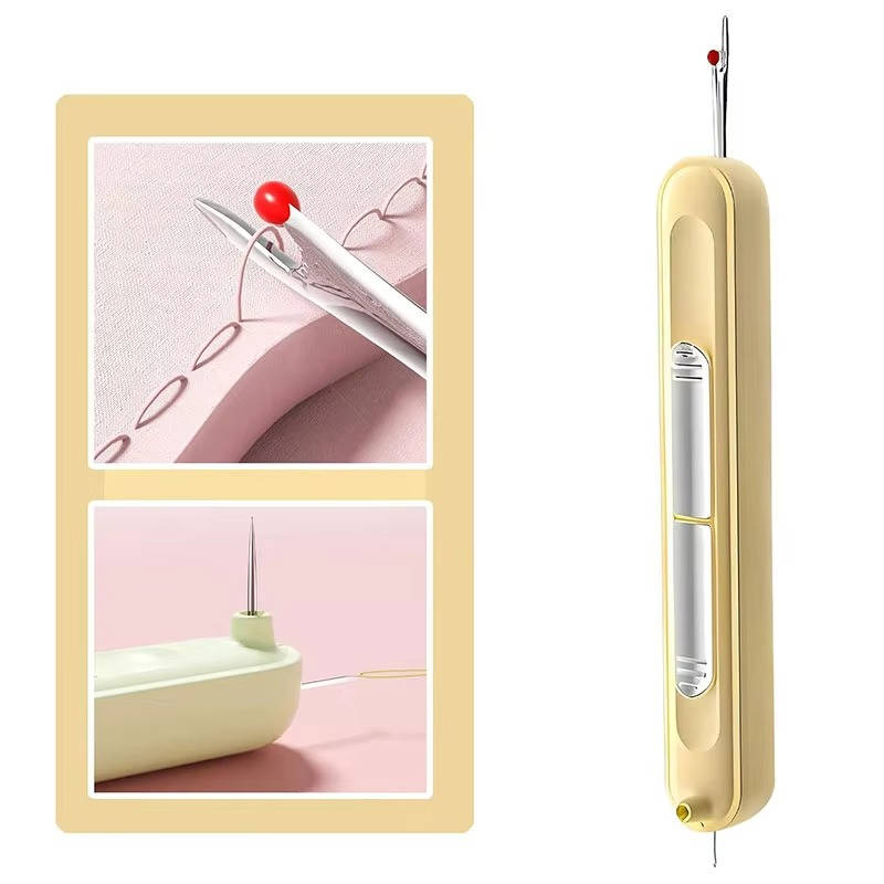 Effortless Needle Threading & Seam Cutting Tool