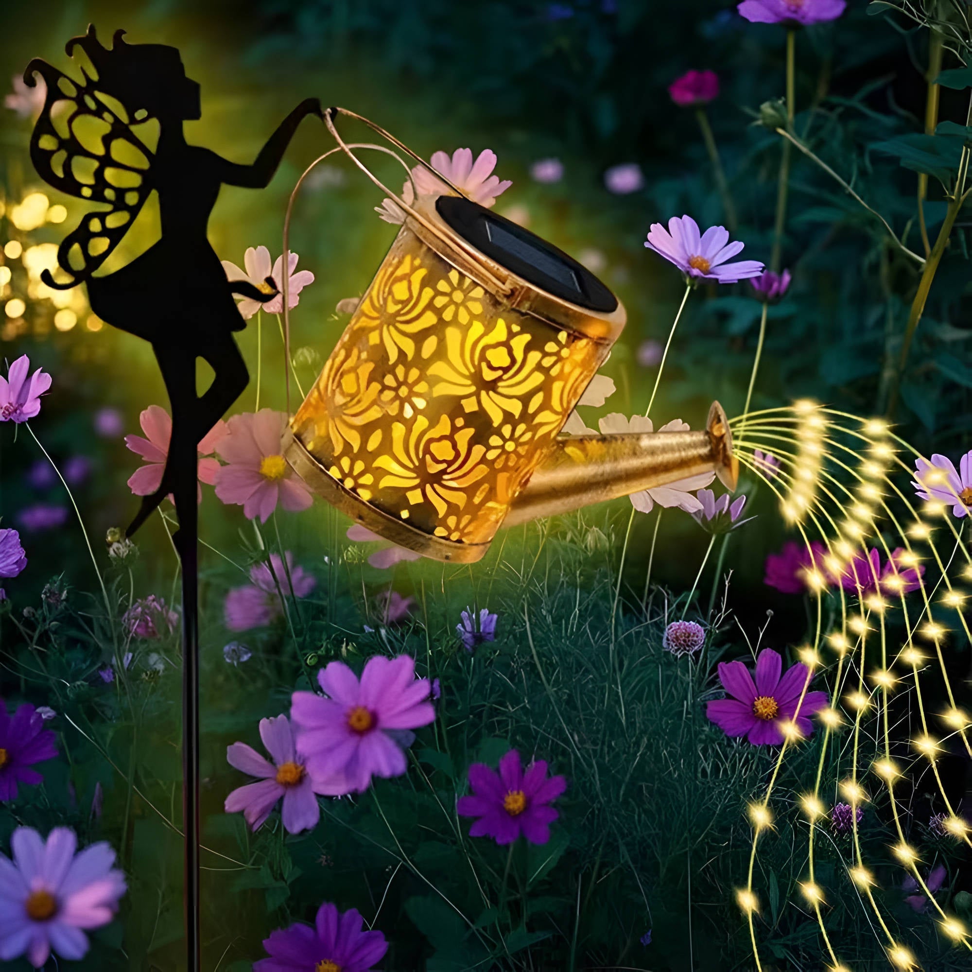 Hanging Fairy Lights for Outdoor Decoration