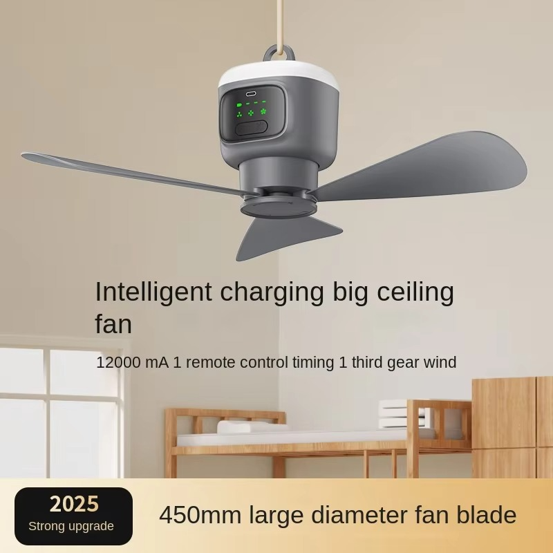 Wireless Ceiling Fan - Portable Design for Easy Use