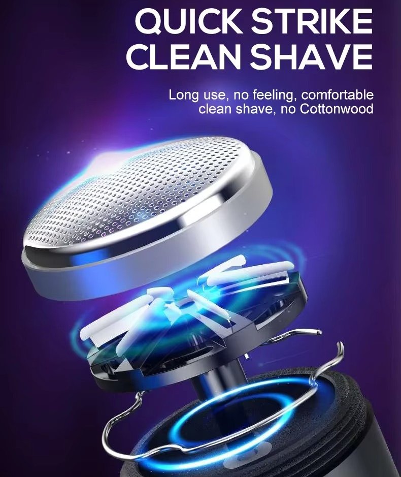 Compact Electric Razor for Travel