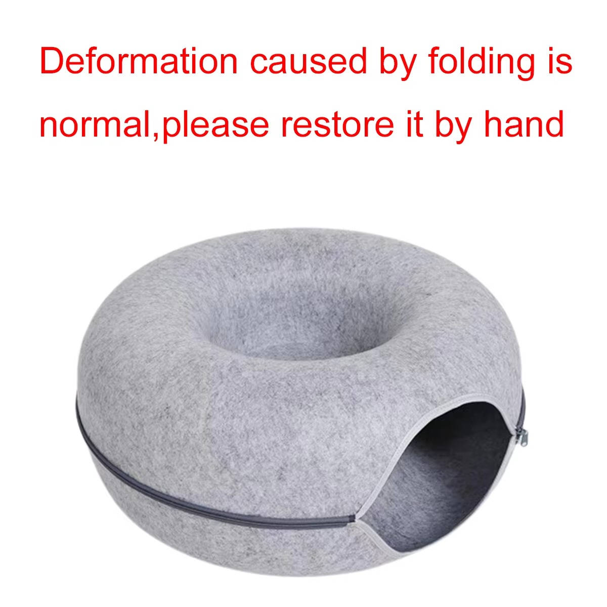 Cat Bed in Donut Shape