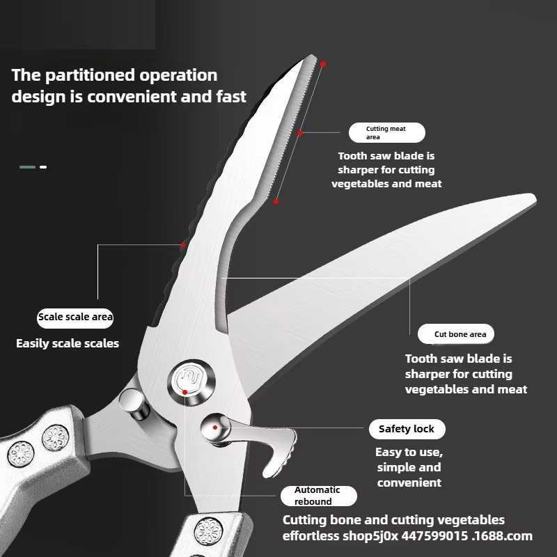 Ultimate Kitchen Shears for Effortless Meal Prep