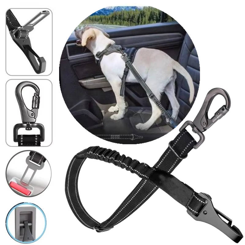 Safety Belt for Dogs in Car – Canine Travel Restraint