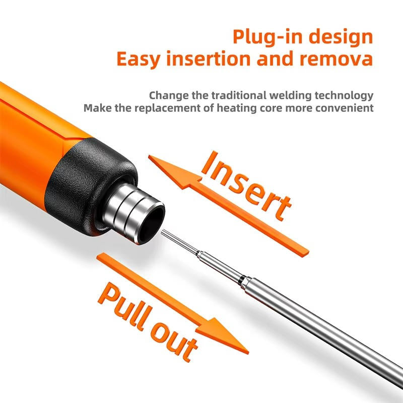 Electric Soldering Iron Kit with Digital Temperature Control