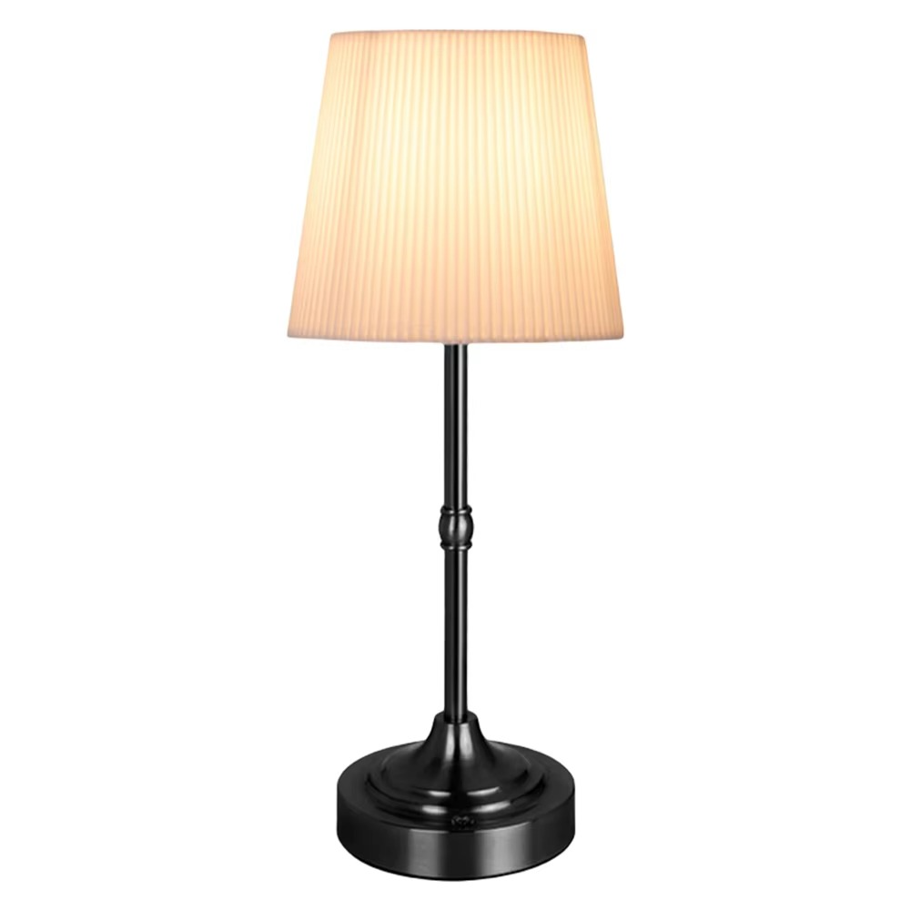 Wireless Touch-Controlled LED Lamp with Elegant Brass Finish