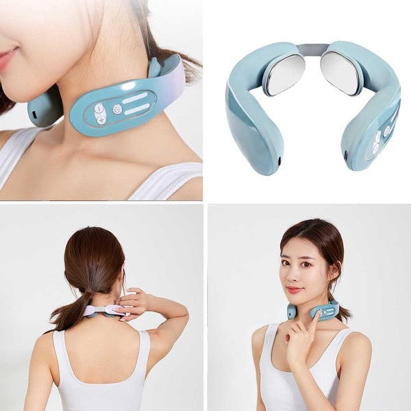 ReviveNeck Acupoint Massage and Lymphatic Relief Device