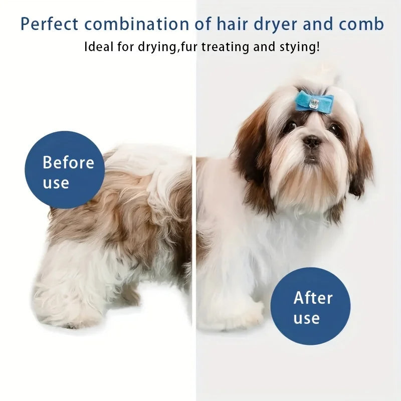 Ultimate 3-in-1 Pet Dryer and Grooming Tool
