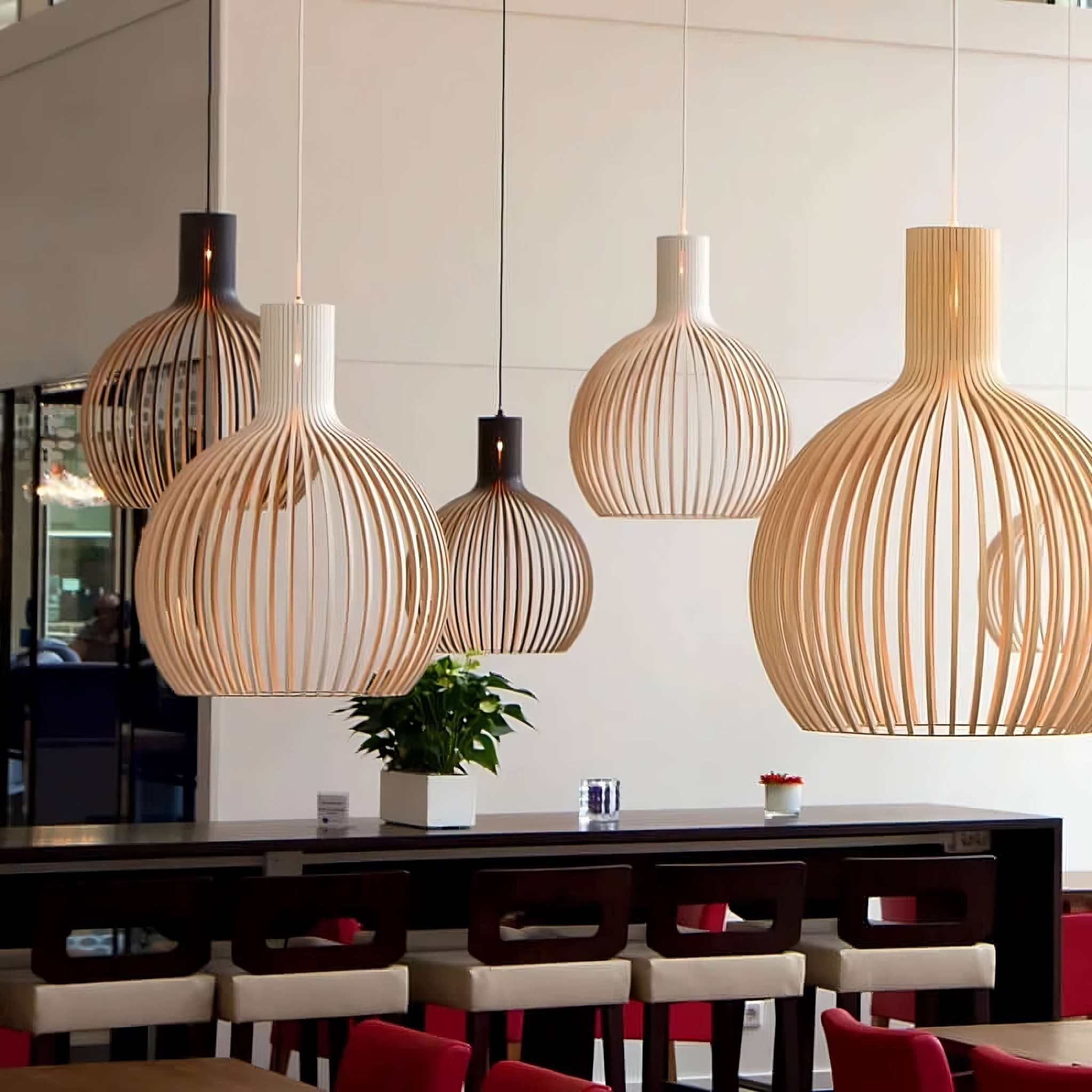 Illuminate in Style with Modern Wooden BirdCage Lamp| ArcLightsDesign
