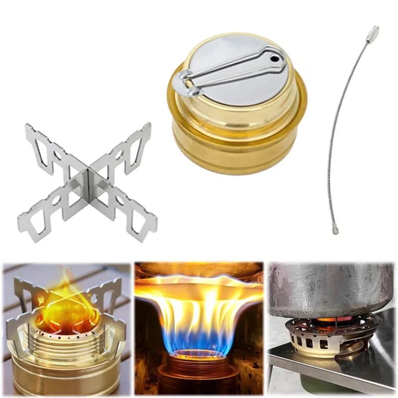 Compact Outdoor Cooking Stove for Adventurers