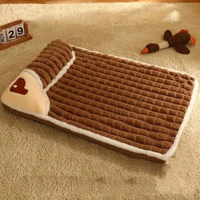 Plush Haven Bed for Small to Medium Dogs