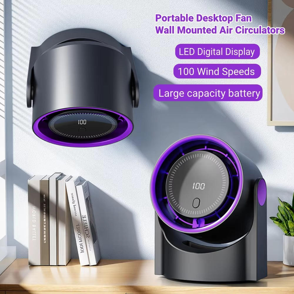 Compact Desk Fan with USB Connection
