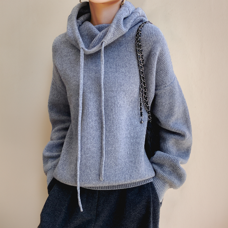 Women’s Turtleneck Sweater | Merino Wool Blend | Soft & Warm | Comfortable Fit
